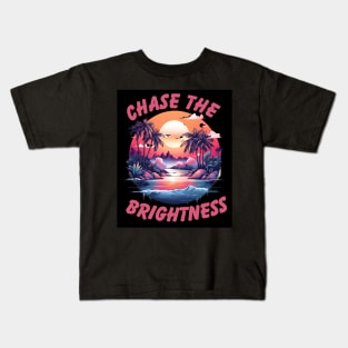 Chase the Brightness Kids T-Shirt